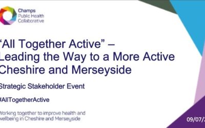 All Together Active: Leading the way to a more active Cheshire and Merseyside senior leaders’ event